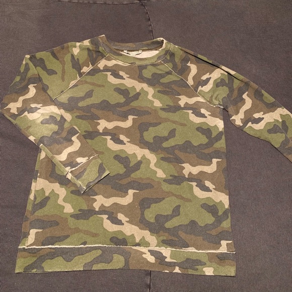 American Eagle Outfitters Tops - American Eagle Camo Crewneck